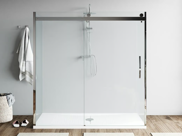 JAMAICA - Shower cabin with sliding door by Remail by G.D.L.