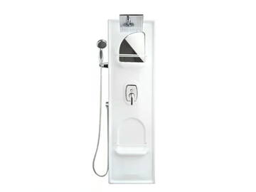 Shower panel with diverter - Wall-mounted shower panel by Remail by G.D.L.