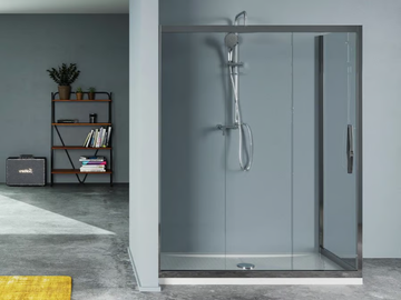 VENERE - Shower cabin with sliding door by Remail by G.D.L.
