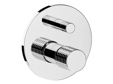 CELEBRITY - Shower mixer with plate with diverter by Remer Rubinetterie
