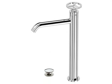 CHRONO - High single handle countertop washbasin mixer by Remer Rubinetterie