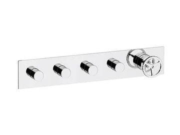 CHRONO - Single handle 5 hole shower mixer with diverter by Remer Rubinetterie