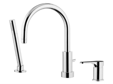 CLASS LINE - 3 hole bathtub set with hand shower by Remer Rubinetterie