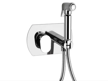 CLASS LINE - Chrome-plated single handle shower mixer with hand shower by Remer Rubinetterie