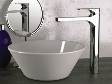 CLASS LINE - Countertop single handle washbasin mixer by Remer Rubinetterie