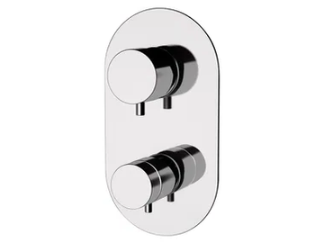 ELEGANCE - Thermostatic chromed brass shower mixer by Remer Rubinetterie