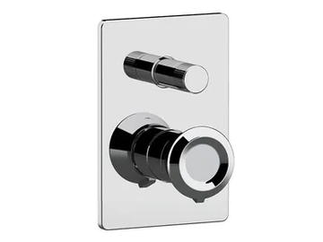 ELEMENT - Single handle shower mixer with plate by Remer Rubinetterie