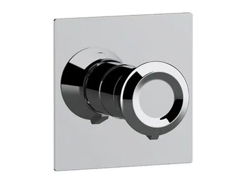 ELEMENT - Single handle shower mixer with plate by Remer Rubinetterie
