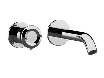 ELEMENT - Single handle wall-mounted washbasin mixer by Remer Rubinetterie