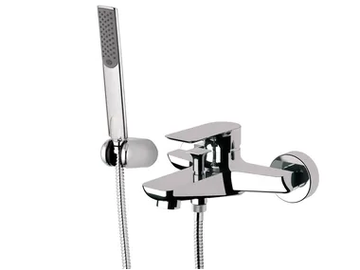 INFINITY - Single handle bathtub mixer with hand shower by Remer Rubinetterie