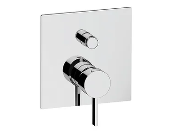 METRICA - Recessed single handle bathtub mixer with diverter by Remer Rubinetterie