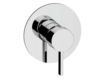 METRICA - Recessed single handle bathtub mixer with plate by Remer Rubinetterie