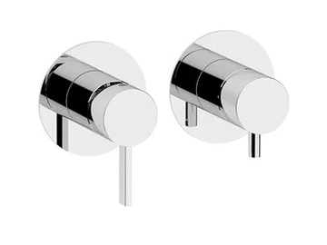 METRICA - Single handle wall-mounted bathtub mixer by Remer Rubinetterie