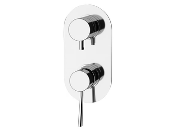 MINIMAL - Shower mixer with plate by Remer Rubinetterie