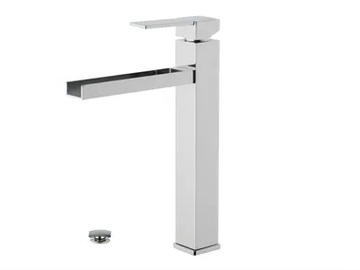 QUBIKA CASCATA - Single handle washbasin mixer by Remer Rubinetterie
