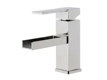 QUBIKA CASCATA - Washbasin mixer without waste by Remer Rubinetterie