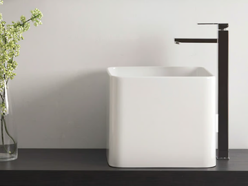 QUBIKA - Single handle washbasin mixer by Remer Rubinetterie