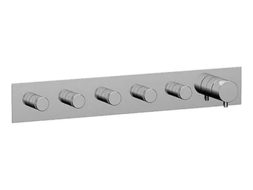X STYLE - 5 way recessed shower mixer by Remer Rubinetterie