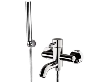 X STYLE - External single handle bathtub mixer with hand shower by Remer Rubinetterie