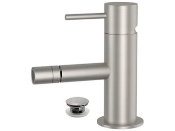 X STYLE INOX - Stainless steel bidet mixer with swivel spout by Remer Rubinetterie