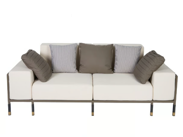 AIRE - Fabric garden sofa by Rever