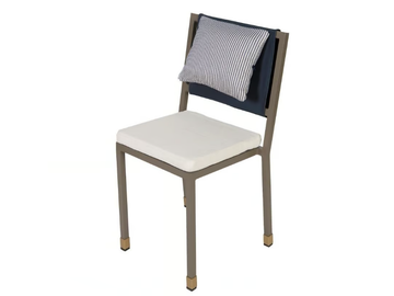 AIRE - Stackable aluminium garden chair by Rever