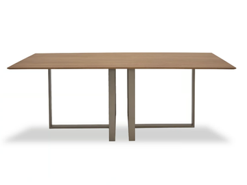 LEVANTE - Rectangular wooden garden table by Rever