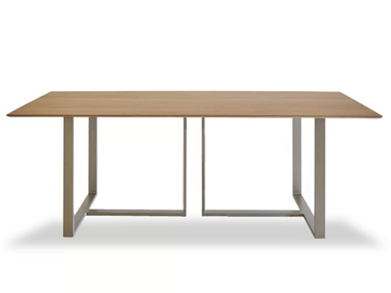 LEVANTE - Rectangular wooden garden table by Rever