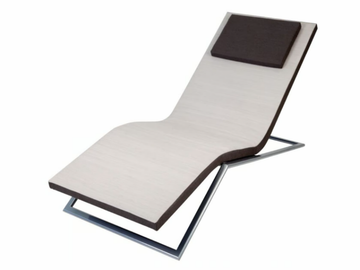 WAVE - Batyline® sun lounger by Rever