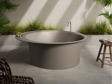 CUP - Freestanding Shark round bathtub by Rexa