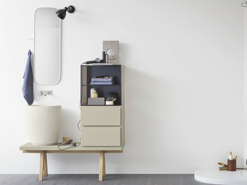 ESPERANTO - Single ecomalta vanity unit by Rexa