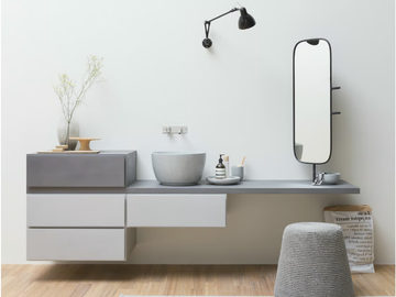 ESPERANTO - Wall-mounted vanity unit by Rexa