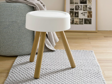 FONTE - Wooden bathroom stool by Rexa