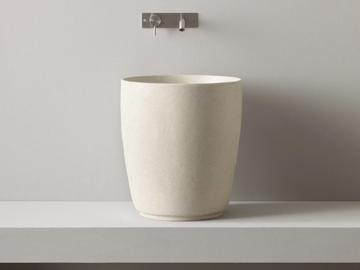 JAPAN - Countertop Cocciopesto washbasin by Rexa