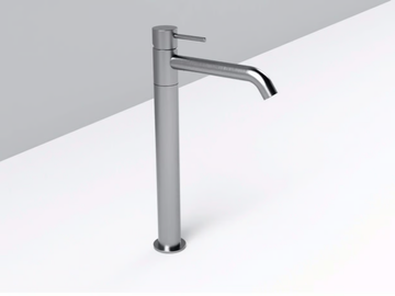 MAE - Countertop single handle stainless steel washbasin mixer by Rexa