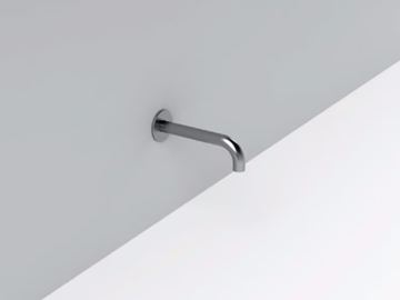 MAE - Wall-mounted stainless steel bathtub spout by Rexa