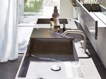 R1 - Wall-mounted sectional vanity unit by Rexa