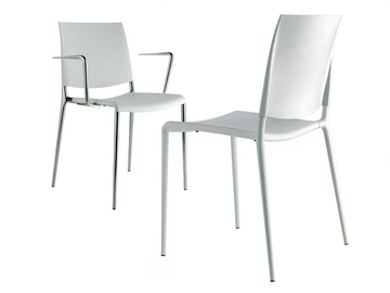 ALEXA - Stackable polypropylene chair by REXITE
