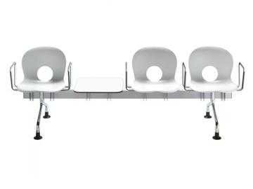 OLIVIA - Beam seating with armrests by REXITE