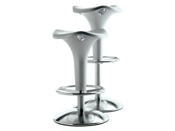 ZANZIBAR - Stool height-adjustable by REXITE