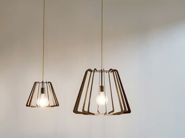 ALLEGRA S - Painted metal pendant lamp by RIFLESSI