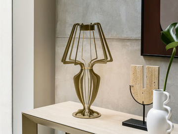 ALLEGRA T - Painted metal table lamp by RIFLESSI