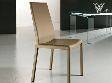 EVA FLEX - Chair with flexible backrest by RIFLESSI
