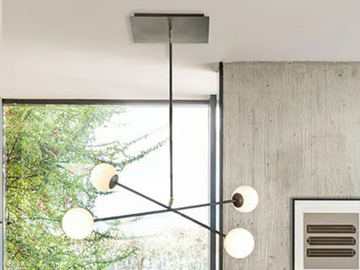 MERIDIAN S4 - Painted metal pendant lamp by RIFLESSI