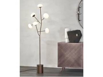 RAMY PT - Painted metal floor lamp by RIFLESSI