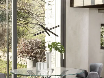 SHANGAI S6 - LED painted metal pendant lamp by RIFLESSI