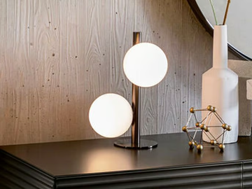 TWIST T - Painted metal table lamp by RIFLESSI