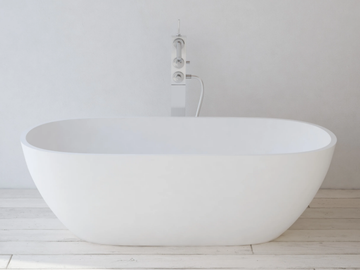 CORSICA - Oval Solid Surface bathtub by RILUXA