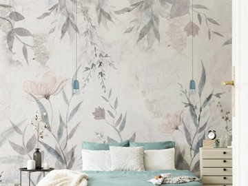 EMOTIONS - Wallpaper with floral pattern by Rimura
