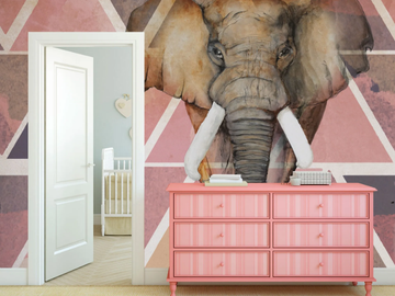 GÉANT - Panoramic wallpaper with animals by Rimura